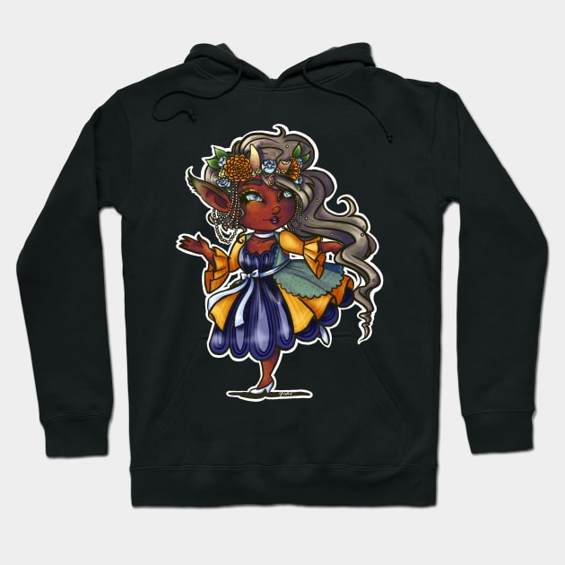 Red Demon Hoodie by Labrattish